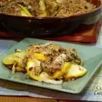 Poblano and Summer Squash Gratin