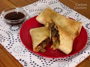Oriental Burritos from Curious Cuisiniere
