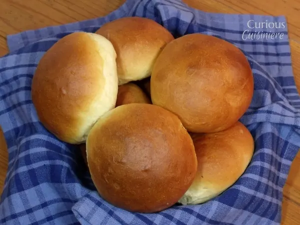 The flavorful beef and cabbage stuffed in a fluffy roll makes German Bierocks the perfect hand-held food to go along with your Oktoberfest beer. | Curious Cuisiniere