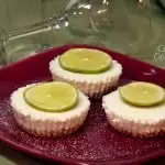 Frozen Margarita Cheesecake Bites