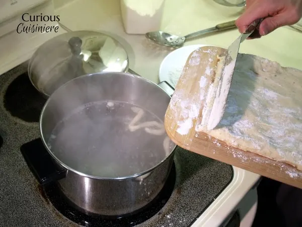 Making Spaetzle with Curious Cuisiniere