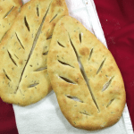 The French cousin to the Italian focaccia, this flat bread maximizes the crispy, crackly crust.