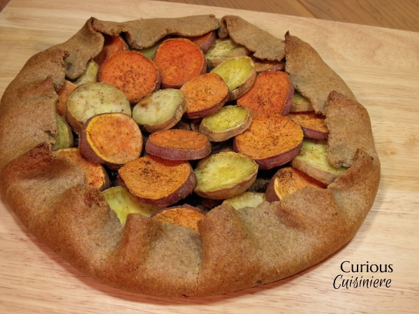 Sweet Potato Onion Tart from Curious Cuisiniere