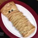 Mummy Calzone with a Basic Pizza Sauce #SundaySupper