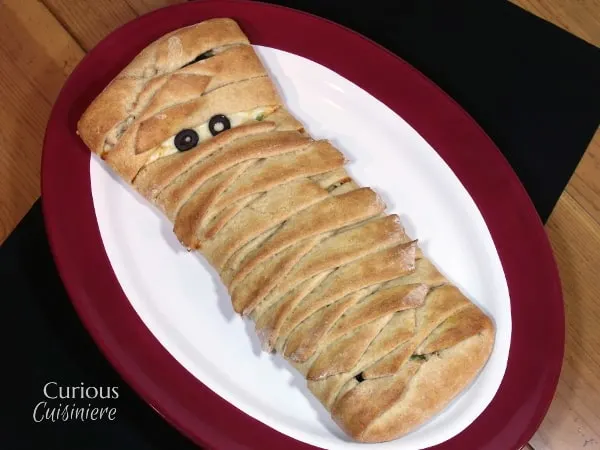 Mummy Calzone from Curious Cuisiniere