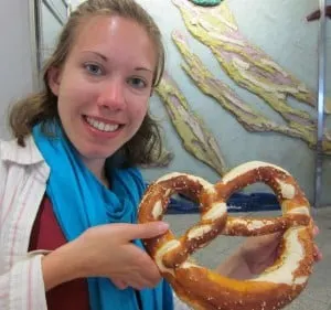 Bretzel in Munich from Curious Cuisiniere