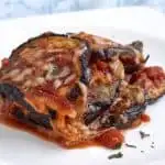 Baked Eggplant Parmesan and Fresh Herb Tomato Sauce