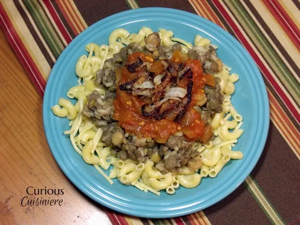Kushari from Curious Cuisiniere