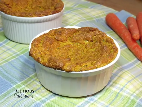 Carrot Souffle from Curious Cuisiniere