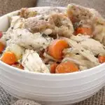 Slow Cooker Chicken and Dumplings (without Cream of Chicken Soup)