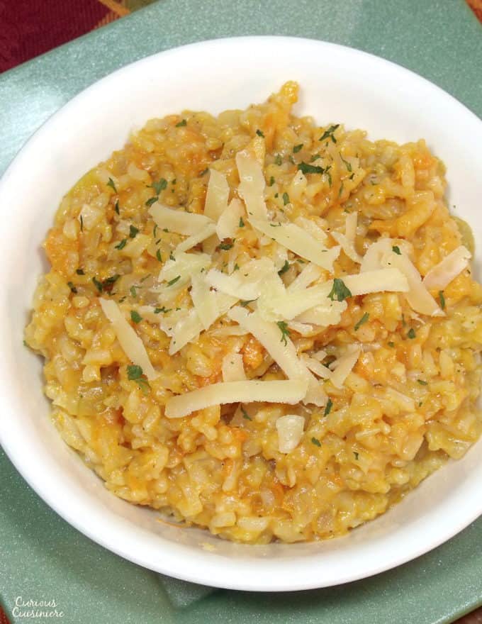 Sweet Potato Risotto • Curious Cuisiniere