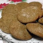 Chewy Ginger Cookies from Curious Cuisiniere