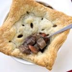 Boeuf Bourguignon Pot Pie (Beef Burgundy Pot Pie)