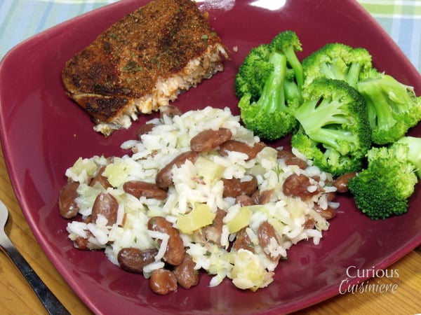 Caribbean Red Beans and Rice from Curious Cuisineire