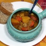 Sweet Butternut Squash and Red Lentil Stew {Crock Pot}