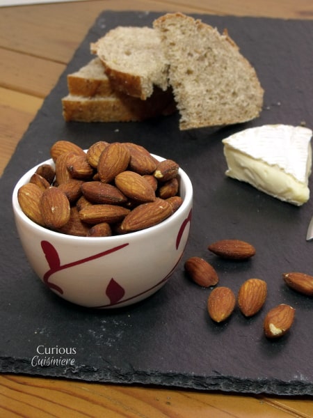 Herb Roasted Almond Tapas from Curious Cuisiniere