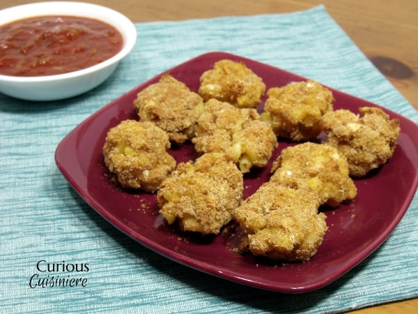 Baked Mac and Cheese Bites from Curious Cuisiniere