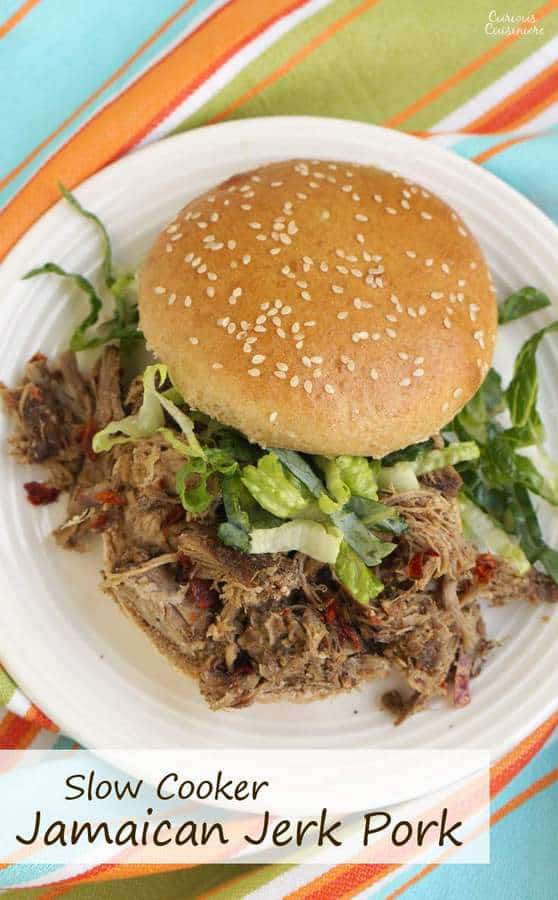 Slow Cooker Jerk Pork • Curious Cuisiniere