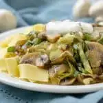 Lazanki (Polish Cabbage and Noodles)