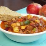 Apple and Red Ale Pulled Pork Chili #SundaySupper
