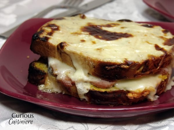 Croque Monsieur from Curious Cuisiniere