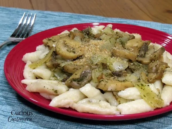 Kopytka (Polish Potato Dumplings) from Curious Cuisiniere