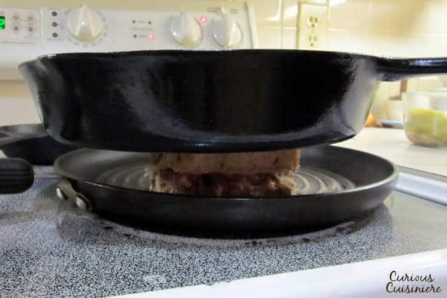 To make a Reuben sandwich, use a panini press, or make your own! | www.CuriousCuisiniere.com