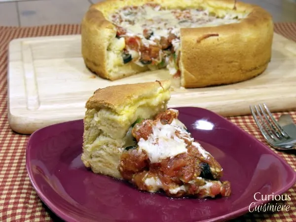 Chicago-Style Deep Dish Pizza Recipe • The Curious Chickpea