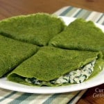 Shamrock Spinach Crepes #SundaySupper