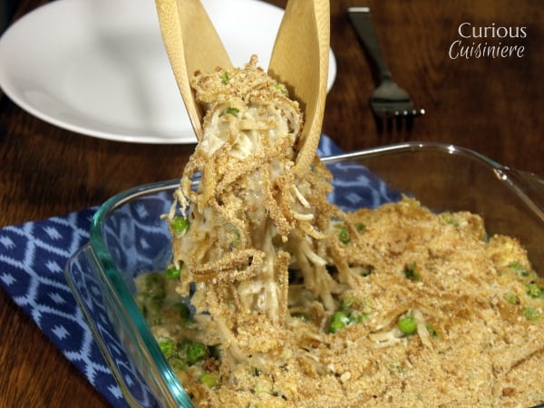Lightened Up Chicken Tetrazzini - Curious Cuisiniere