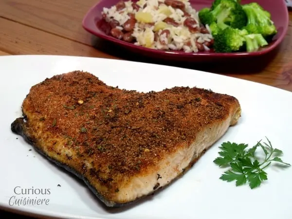 Jamaican Jerk Salmon from Curious Cuisiniere