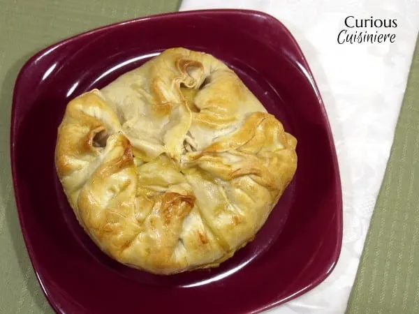 Individual Torta Pasqualina (Italian Easter Pie) from Curious Cuisiniere