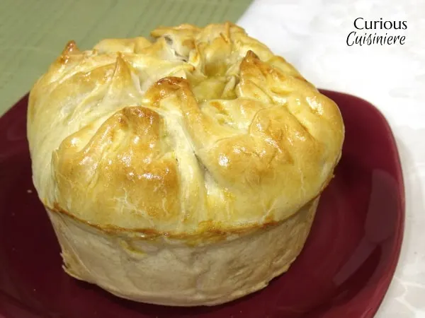 Individual Torta Pasqualina (Italian Easter Pie) from Curious Cuisiniere