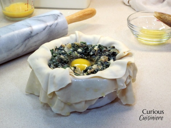 Individual Torta Pasqualina (Italian Easter Pie) from Curious Cuisiniere