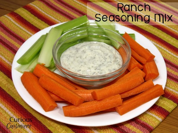 Ranch Seasoning Mix from Curious Cuisiniere