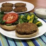 Black Tea Lentil Burger