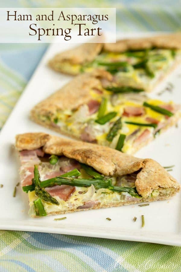 Lemon Asparagus Tart • Curious Cuisiniere