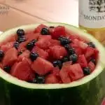 Red, White and Blue Watermelon Salad