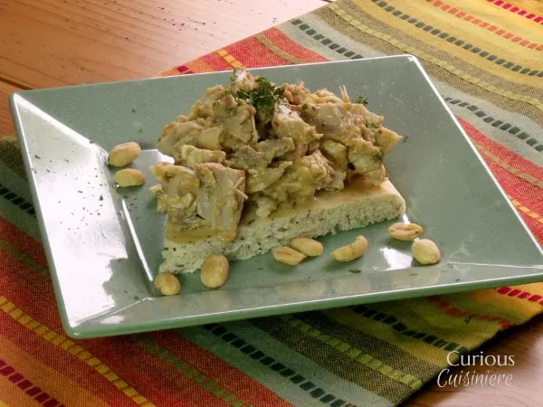 Chicken Satay Salad from Curious Cuisiniere