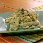 Chicken Satay Salad from Curious Cuisiniere