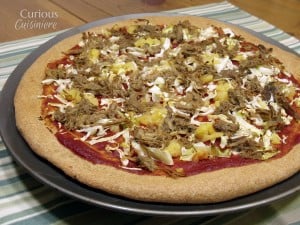 Jamaican Jerk Pork Pizza from Curious Cuisiniere