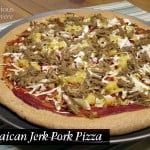 Jamaican Jerk Pork Pizza from Curious Cuisiniere