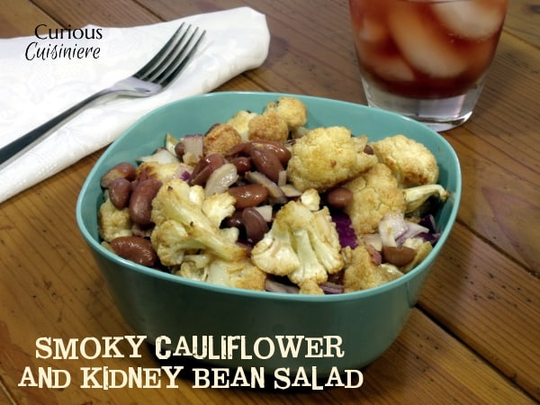 Smoky Cauliflower and Kidney Bean Salad from Curious Cuisiniere