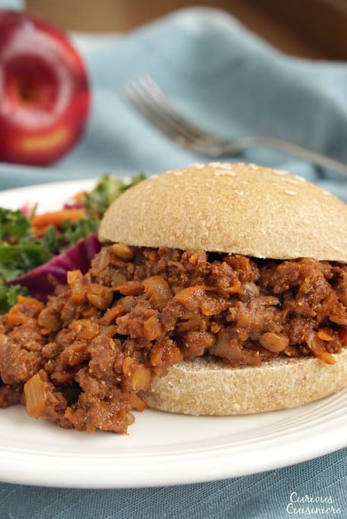 Healthy Sloppy Joes Recipe • Curious Cuisiniere
