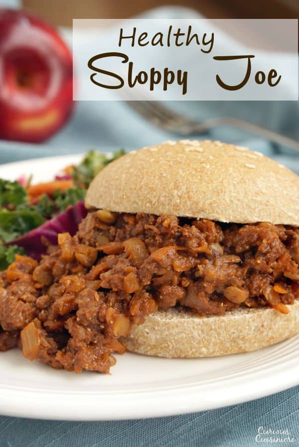 Healthy Sloppy Joes Recipe • Curious Cuisiniere