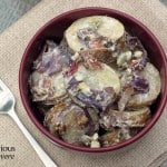 Red White and Blue Potato Salad