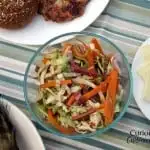 Rhubarb Coleslaw