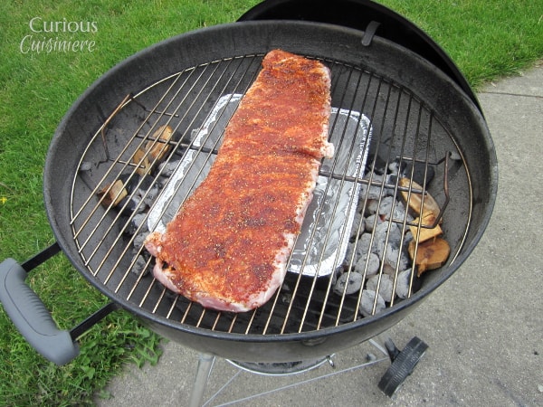Charcoal Grill Smoking: Spare Ribs • Curious Cuisiniere