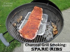 Charcoal Grill Smoking: Spare Ribs • Curious Cuisiniere
