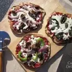 Individual Grilled Veggie Pizzas